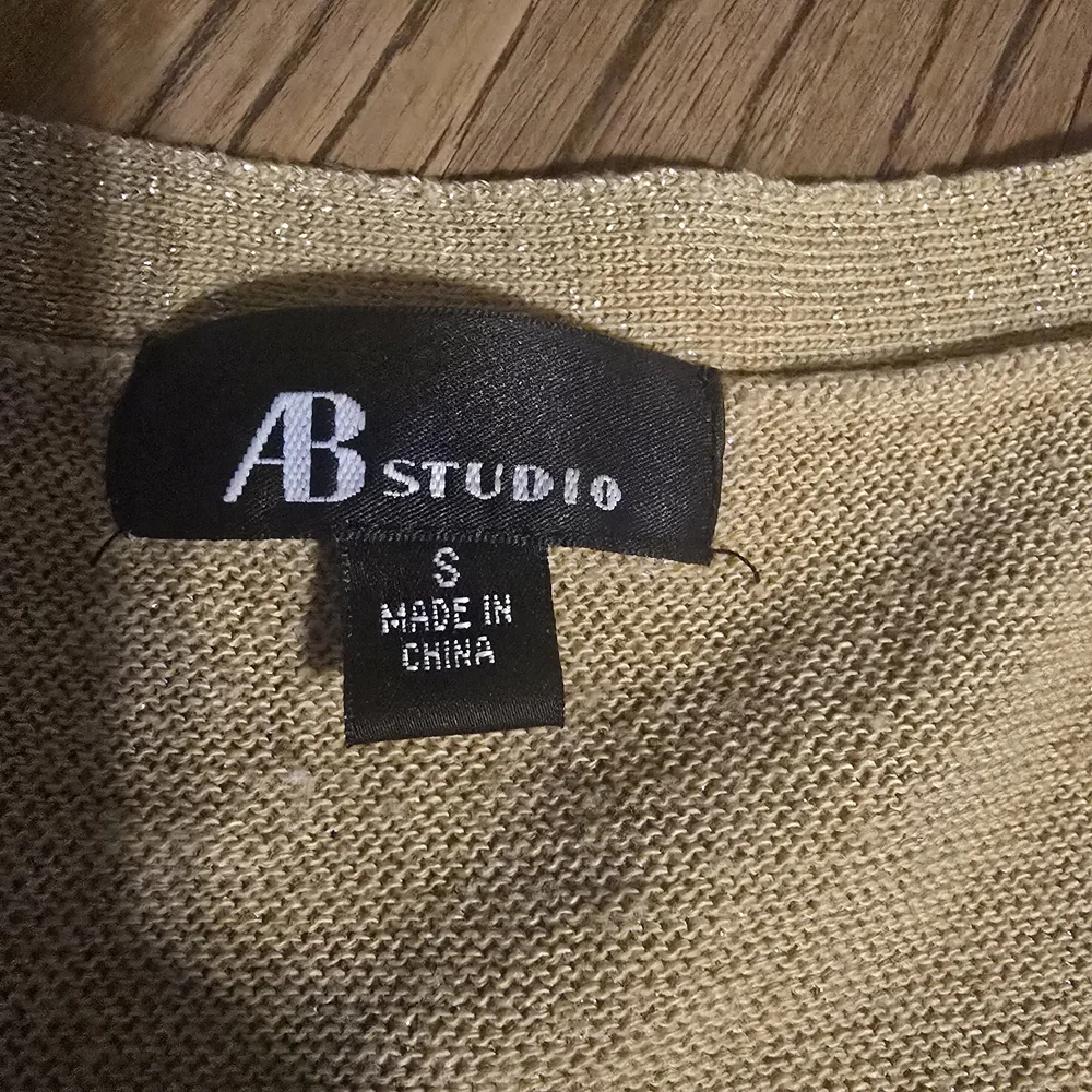 AB‎ Studio Metallic Knit Sweater
